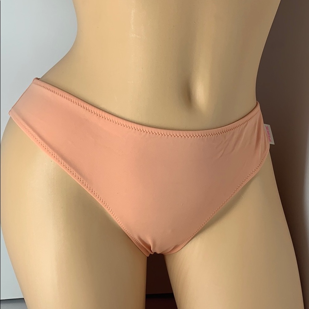 Victoria’s Secret Ruched mini bikini peach medium